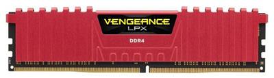 MEMORIA RAM DDR4 8GB 2666MHZ (1x8GB) CORSAIR VENGEANCE LPX CMK8GX4M1A2666C16R C16 1.2V
