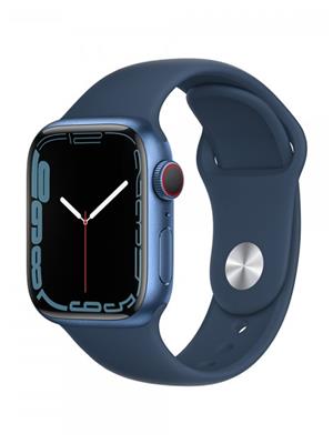 APPLE WATCH SERIES 7 GPS 41MM ABYSS ALUMINUM CASE WITH BLUE SPORT BAND