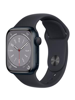 APPLE WATCH SERIES 8 (GPS) 41MM MIDNIGHT ALUMINUM CASE WITH MIDNIGHT BAND