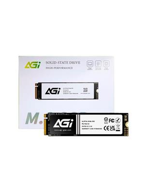 DISCO SOLIDO SSD M.2 NVME GEN 3X4 512 GB AGI AGI512G16AI198, RW SPEED 2050-1600 MBS, PCIE 3.0, 3 AÑO