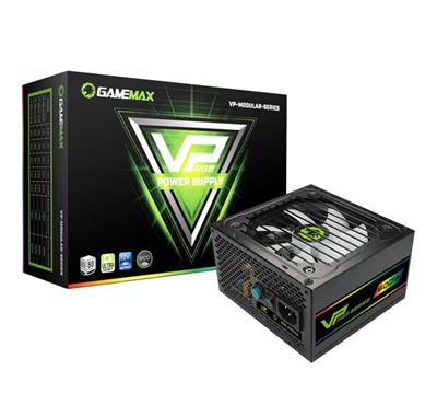 FUENTE GAMER GAMEMAX 600W 80 PLUS BRONCE VP-600-M-RGB