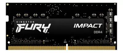 MEMORIA RAM SODIMM DDR4 32GB 3200MHz KINGSTON FURY IMPACT CL20 KF432S20IB/32