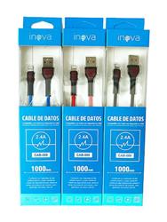 CABLE USB IPHONE INOVA CAB-066 2.4A