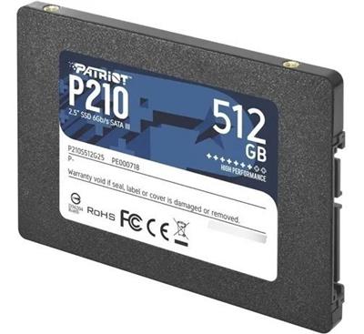 DISCO SÓLIDO SSD 512GB PATRIOT P210S512G25