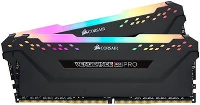 MEMORIA RAM DDR4 16GB 2X8GB 3600MHZ CORSAIR VENGEANCE RGB PRO, CMW16GX4M2Z3600C18 UNBUFFERED 18-22-2