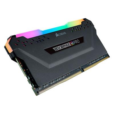 MEMORIA RAM DDR4 8GB 3200MHZ CORSAIR VENGEANCE RGB PRO, CMW8GX4M1Z3200C16 UNBUFFERED 16-18-18-36 1.3