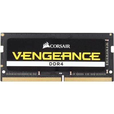 MEMORIA RAM SODIMM DDR4 8GB 2400MHZ CORSAIR, CMSX8GX4M1A2400C16 UNBUFFERED 16-16-16-39 1X260 BLACK P