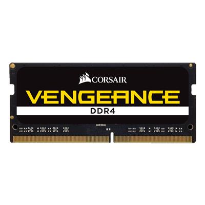 MEMORIA RAM SODIMM DDR4 16GB 2400MHZ CORSAIR CMSX16GX4M1A2400C16 16-16-16-39 UNBUFFERED BLACK PCB 1.