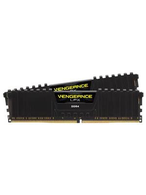 MEMORIA RAM DDR4 16GB 3200MHZ CORSAIR 2X8GB VENGEANCE LPX BLACK HEATSPREADER, CMK16GX4M2B3200C16 16-