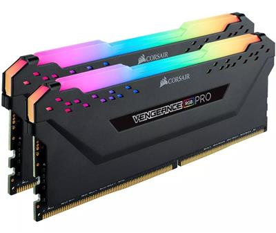 MEMORIA RAM DDR4 16GB 2666MHZ (2X8GB) CORSAIR VENGEANCE RGB PRO CMW16GX4M2A2666C16 (PC4-21300) C16 1