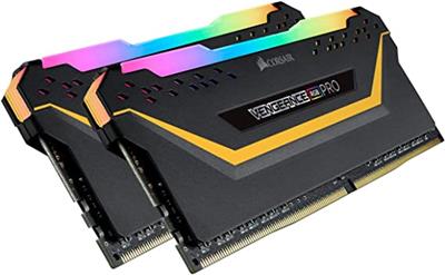 MEMORIA RAM DDR4 16GB 2X8GB 3200MHZ CORSAIR VENGEANCE RGB PRO TUF, CMW16GX4M2C3200C16-TUF UNBUFFERED