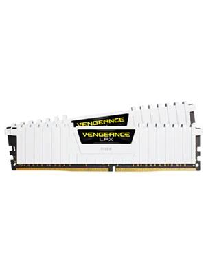 MEMORIA RAM DDR4 16GB 3200MHZ CORSAIR 2X8GB VENGEANCE LPX WHITE HEATSPREADER, CMK16GX4M2B3200C16W