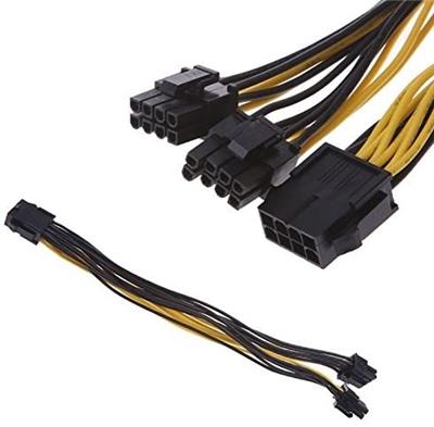 Cable Splitter PciE 8p Hembra A 2 Pcie 6+2