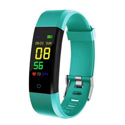 SMARTWATCH SMARTBAND 115 PLUS VERDE BLUETOOTH ANDROID IPHONE (N)