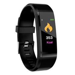 SMARTWATCH SMARTBAND 115 PLUS NEGRO BLUETOOTH ANDROID IPHONE (N)
