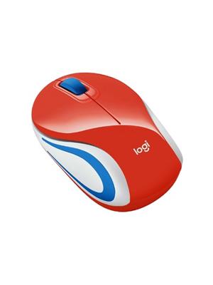 MOUSE INALAMBRICO LOGITECH M187 INCLUYE BATERIA AAA ALCANCE 10 METROS 2.4GHZ CORAL