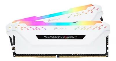 MEMORIA RAM DDR4 16GB (2X8GB) 3600MHZ CORSAIR VENGEANCE RGB PRO CMW16GX4M2C3600C18W (PC4-28800) C18