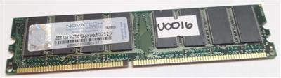 MEMORIA RAM DDR 1GB NOVATECH 333 MHZ PC2700