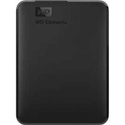 DISCO DURO EXTERNO PORTATIL WESTERN DIGITAL 2TB ELEMENTS - WDBUZG0020BBK